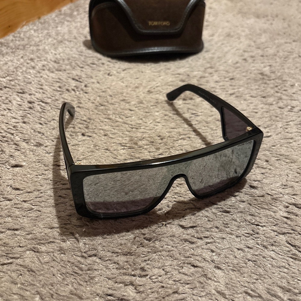 TomFord Atticus shield mirror sunglasses